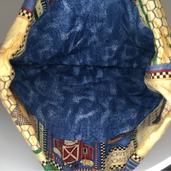 Quilted rooster farmhouse theme Tea cozy - Picture 4 of 5